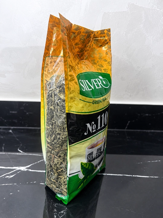 110 — крупнолистовой зеленый чай премиум-класса от SILVER GREEN TEA - 