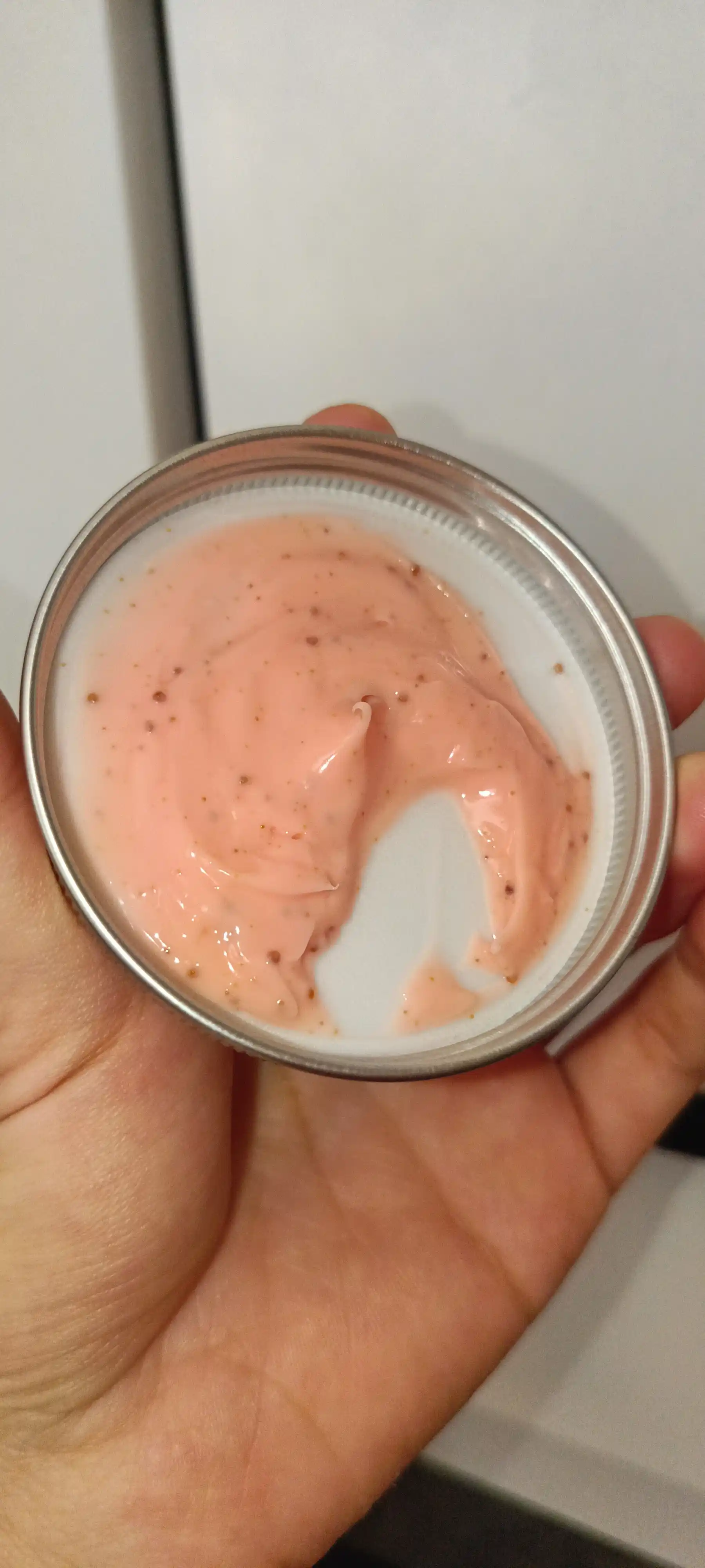 Скраб для лица и тела Wokal Sherbet Body Scrub, с экстрактом малины и клубники, 500/350 гр