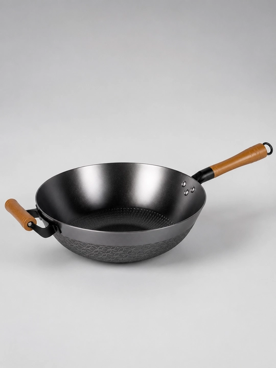 Yopishmaydigan Keramik Ikki dastalik Vok Tovasi, 32cm
