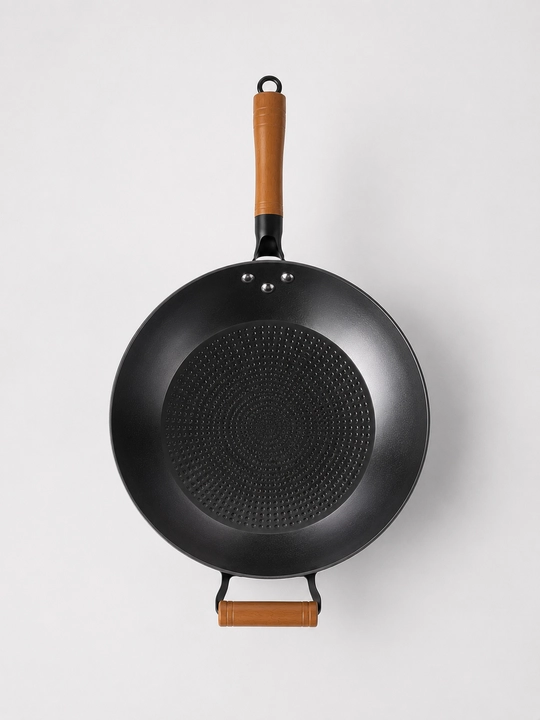Yopishmaydigan Keramik Ikki dastalik Vok Tovasi, 32cm