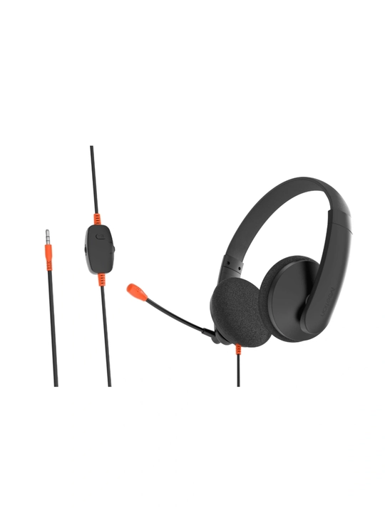 HP003 telefon uchun simli garnitura 3,5 mm, mikrofonli naushnik