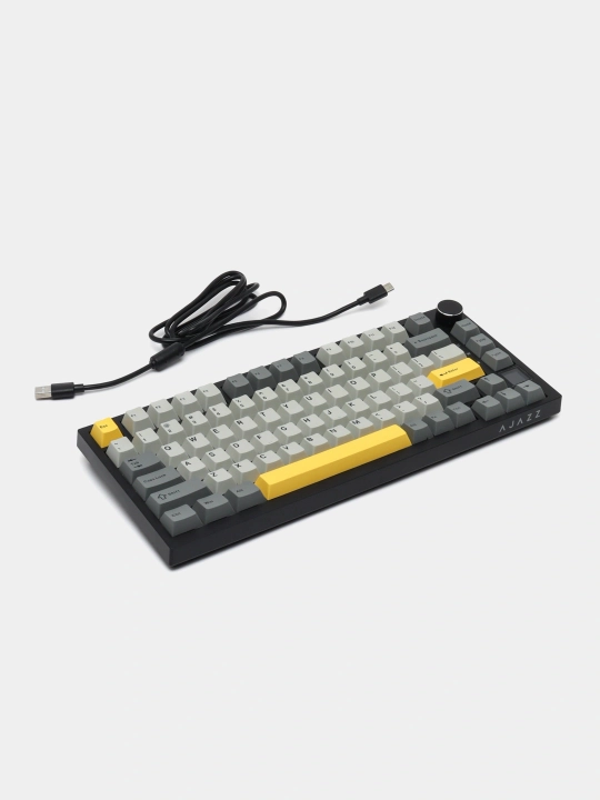 AJAZZ AK820 PRO mexanik klaviatura, 75%, RGB, ekran, Bluetooth, 2.4G