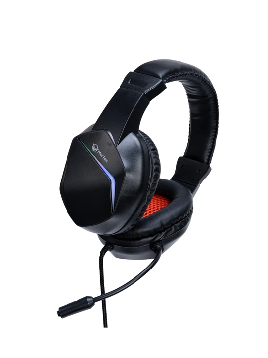 Проводная игровая гарнитура HP022 с RGB-подсветкой и шумоподавлением