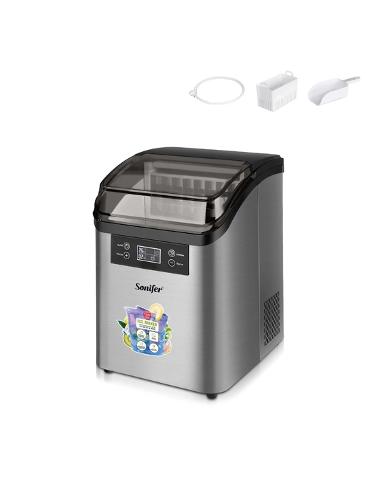 Muz generatori SONIFER SF-6532,24 kg/kun,2.5 l,kvadrat muz,LED displey,taymer,kompressorli