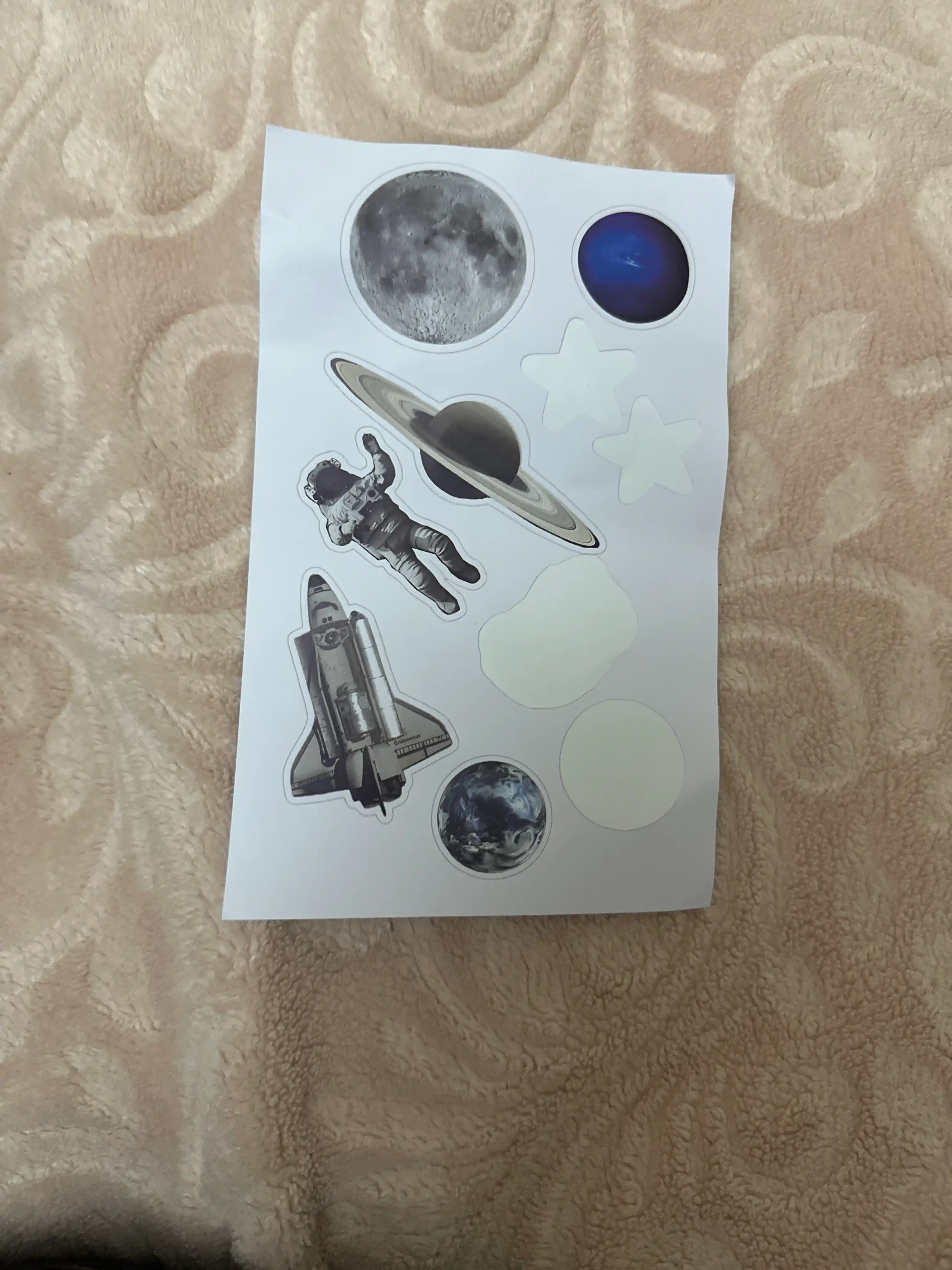 Stiker nakleyka kosmos NASA