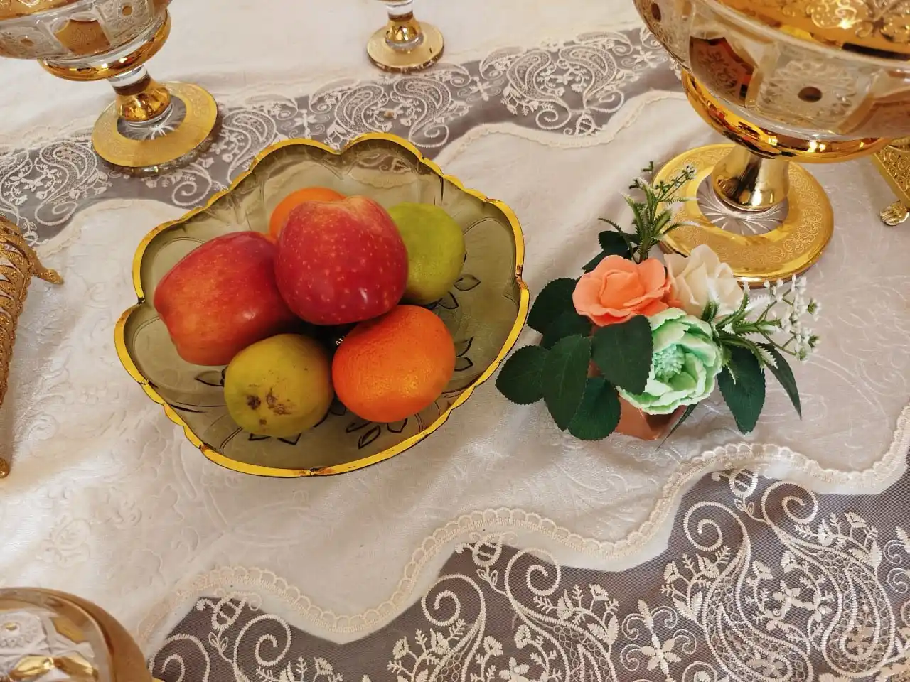 Посуда для кухни, ваза для фруктов, ваза для конфет, красивая тарелка, посуда 2 штуки