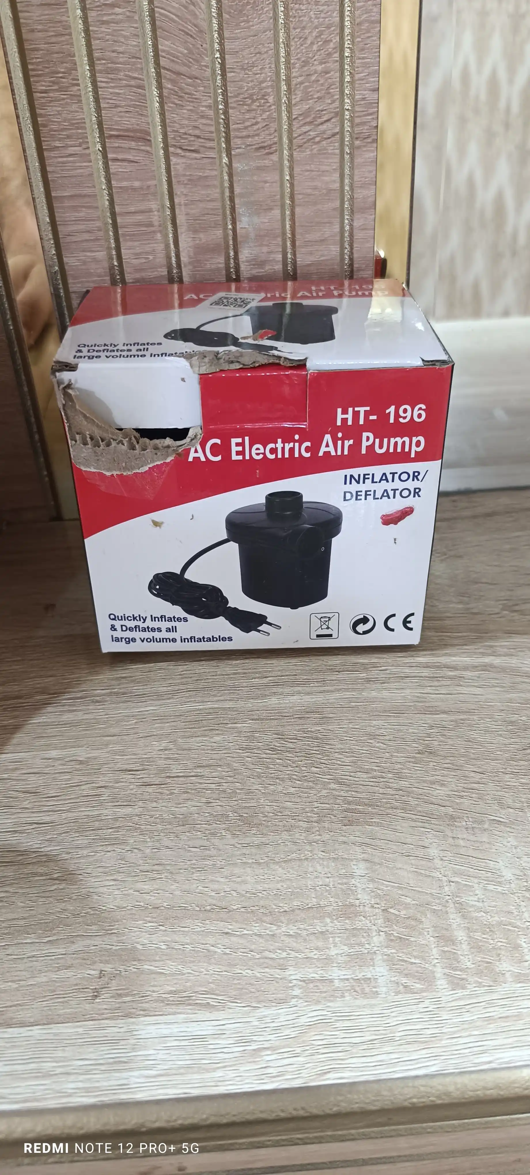 Havo matraslari va suzish basseynlari uchun elektr 3 dona nasadkasi bilan