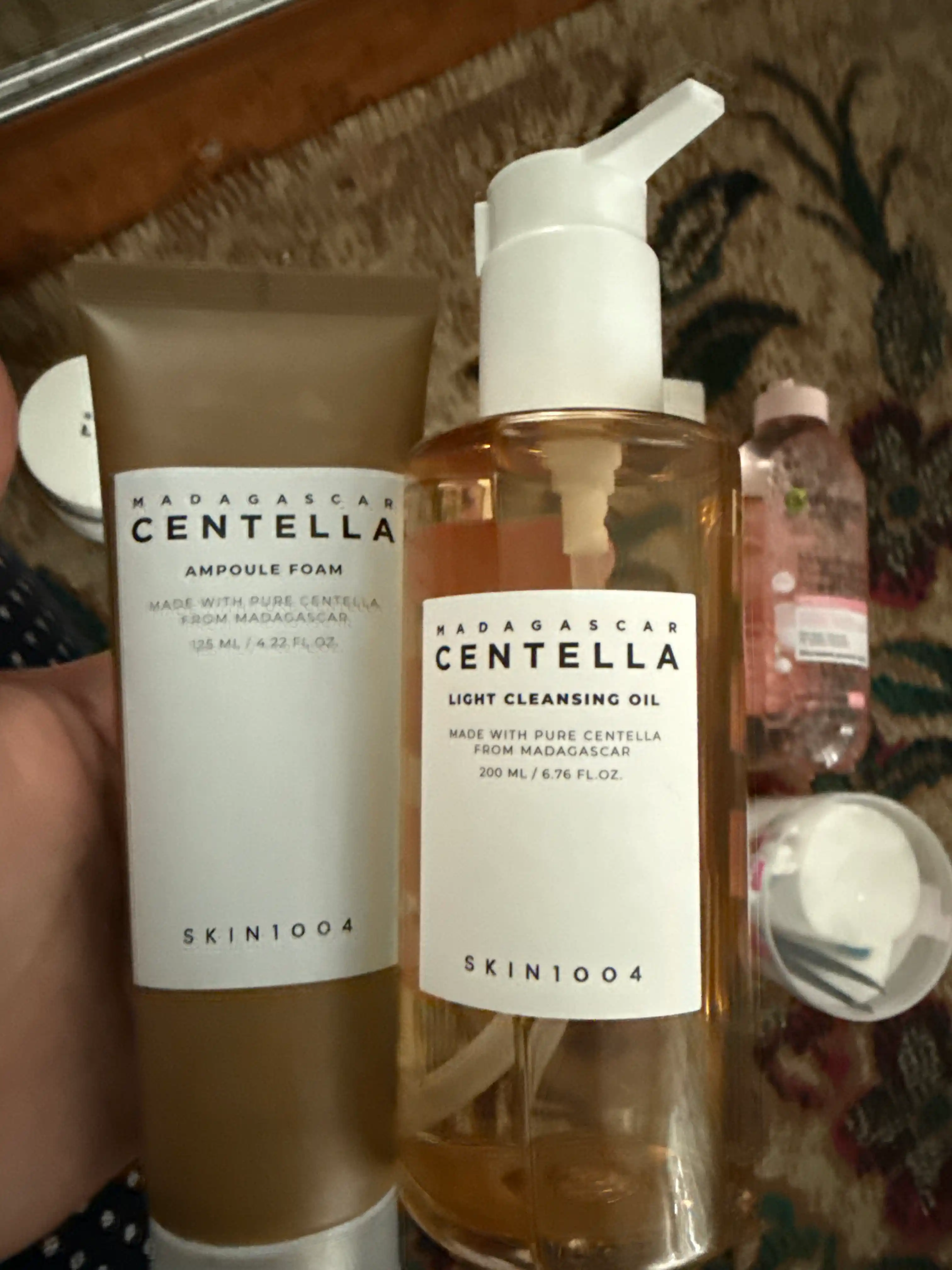 CENTELLA DOUBLE CLEANSING DUO — sentella bilan ikki bosqichli tozalash to‘plami