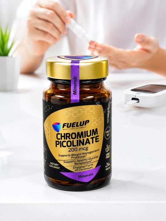 FuelUp Chromium Picolinate 200 mcg 100таб, pikalinat hrom - 