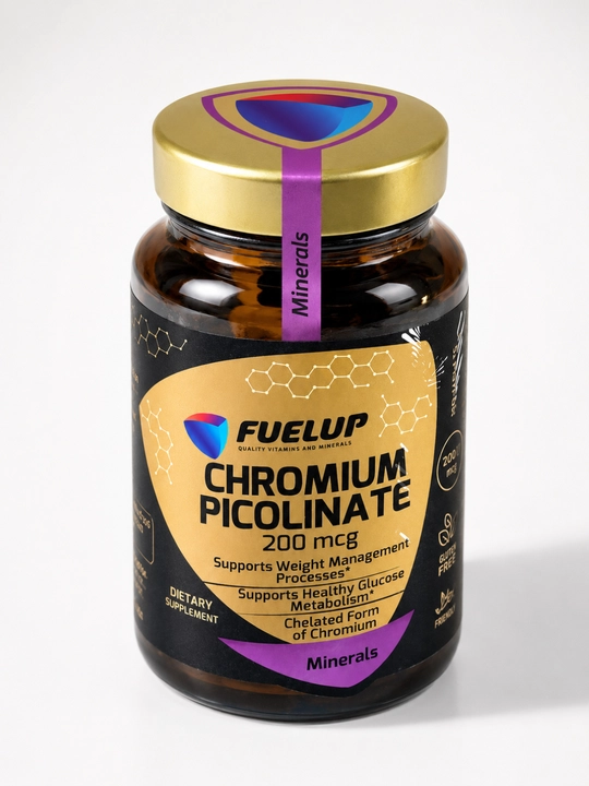FuelUp Chromium Picolinate 200 mcg 100таб, пикалинат хрома