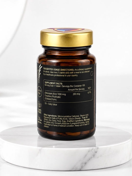 FuelUp Chromium Picolinate 200 mcg 100таб, пикалинат хрома