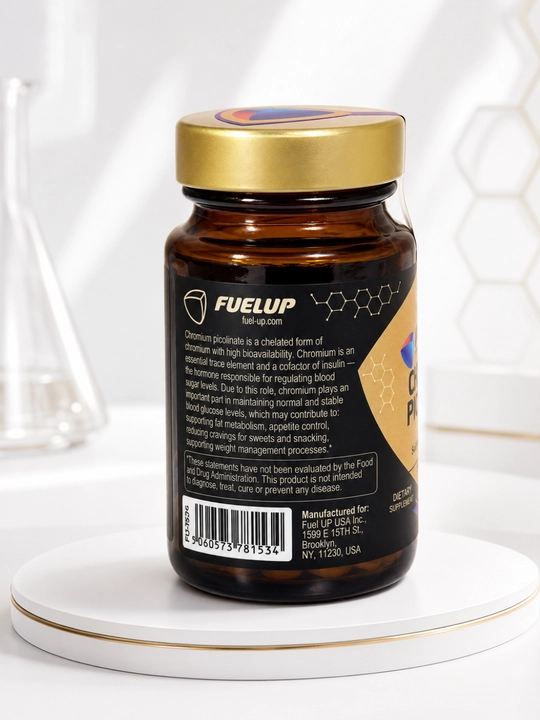FuelUp Chromium Picolinate 200 mcg 100таб, пикалинат хрома