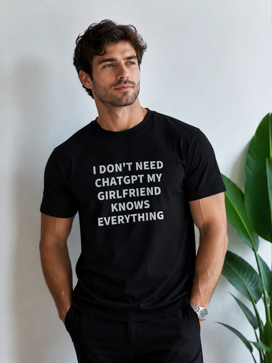 Erkaklar uchun CHGTP Slim Fit futbolkasi / Tanaga yopishib turuvchi / Stretch / Streetwear