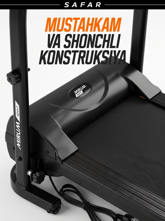 Беговая дорожка для похудения MIRUM sport, складной домашний тренажер