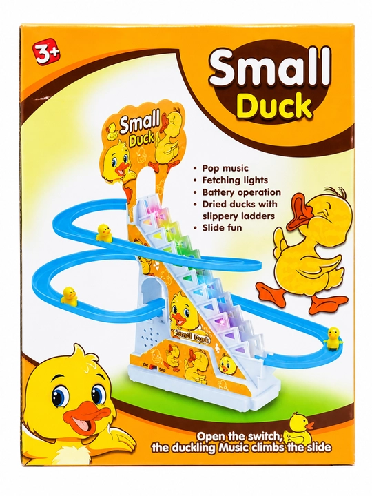 Уточки на горке Small Duck, игрушка развивающая и музыкальная для детей, антистресс