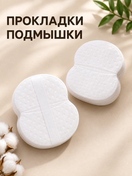 Qoʻltiq osti uchun bir martalik gigiyenik prokladka