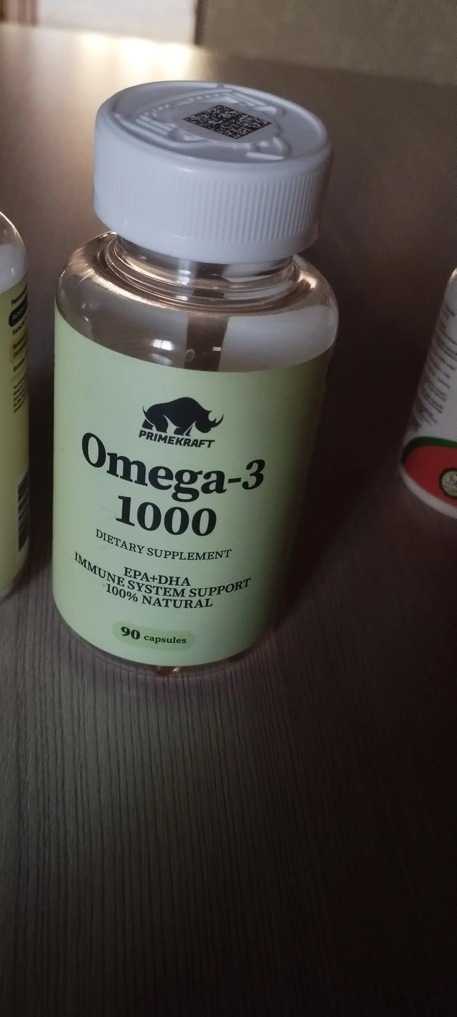 PRIMEKRAFT Омега-3 из рыбьего жира анчоусов, 1000 mg, ХАЛЯЛЬ