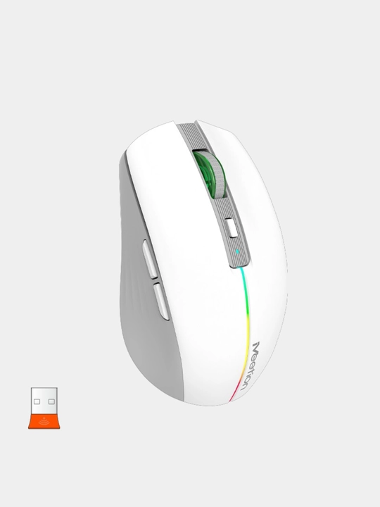 Мышь Meetion MT-BTM002 двух режимов подключения: 2.4 ГГц и Bluetooth