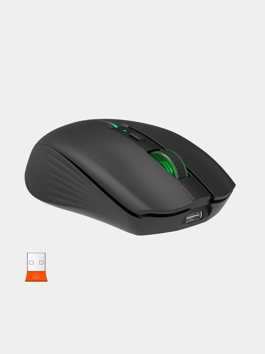 Мышь Meetion MT-BTM002 двух режимов подключения: 2.4 ГГц и Bluetooth