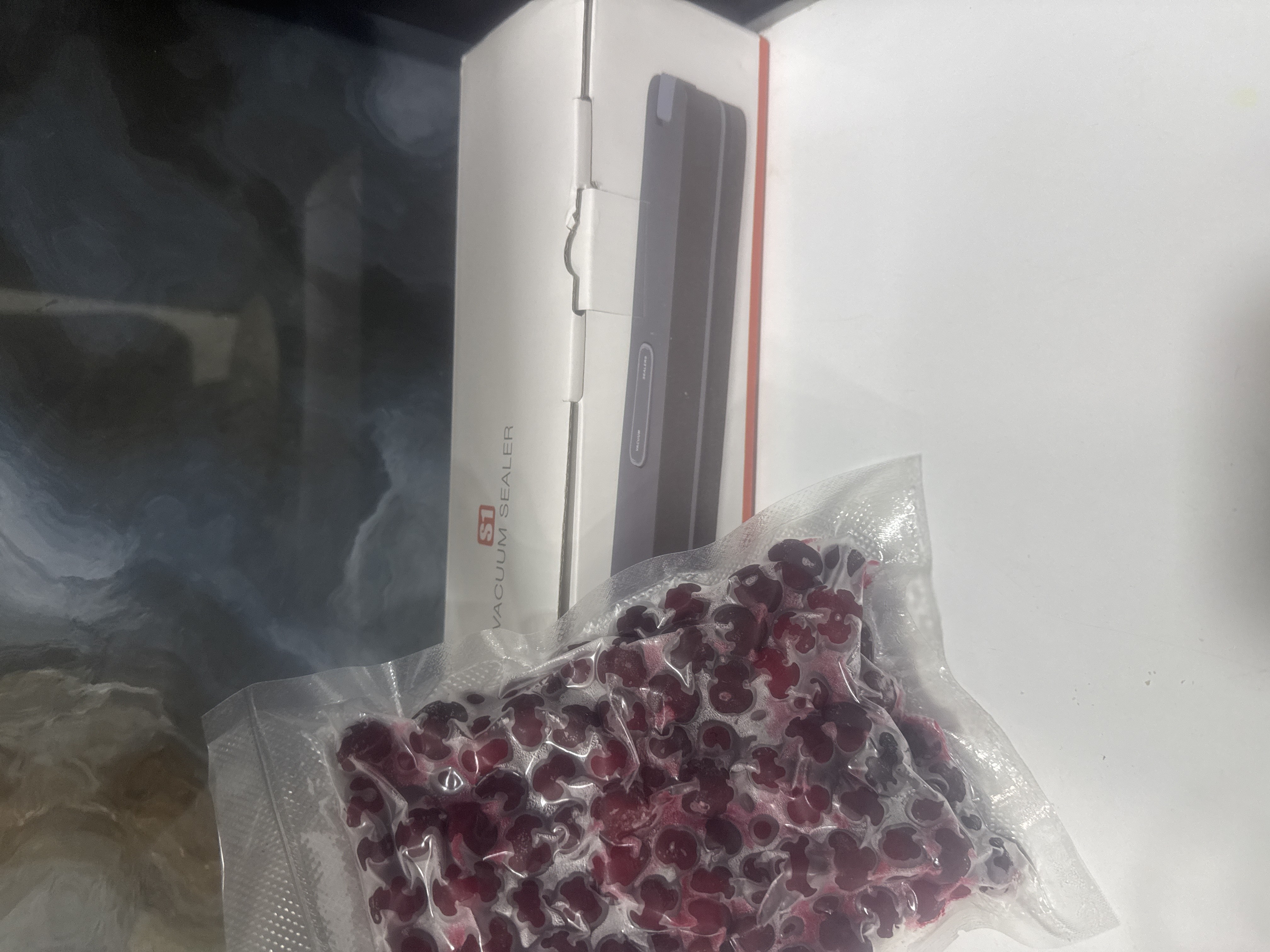 Вакуматор — вакумный упаковщик продуктов, + 50 пакетов, машина для вакуумной упаковки