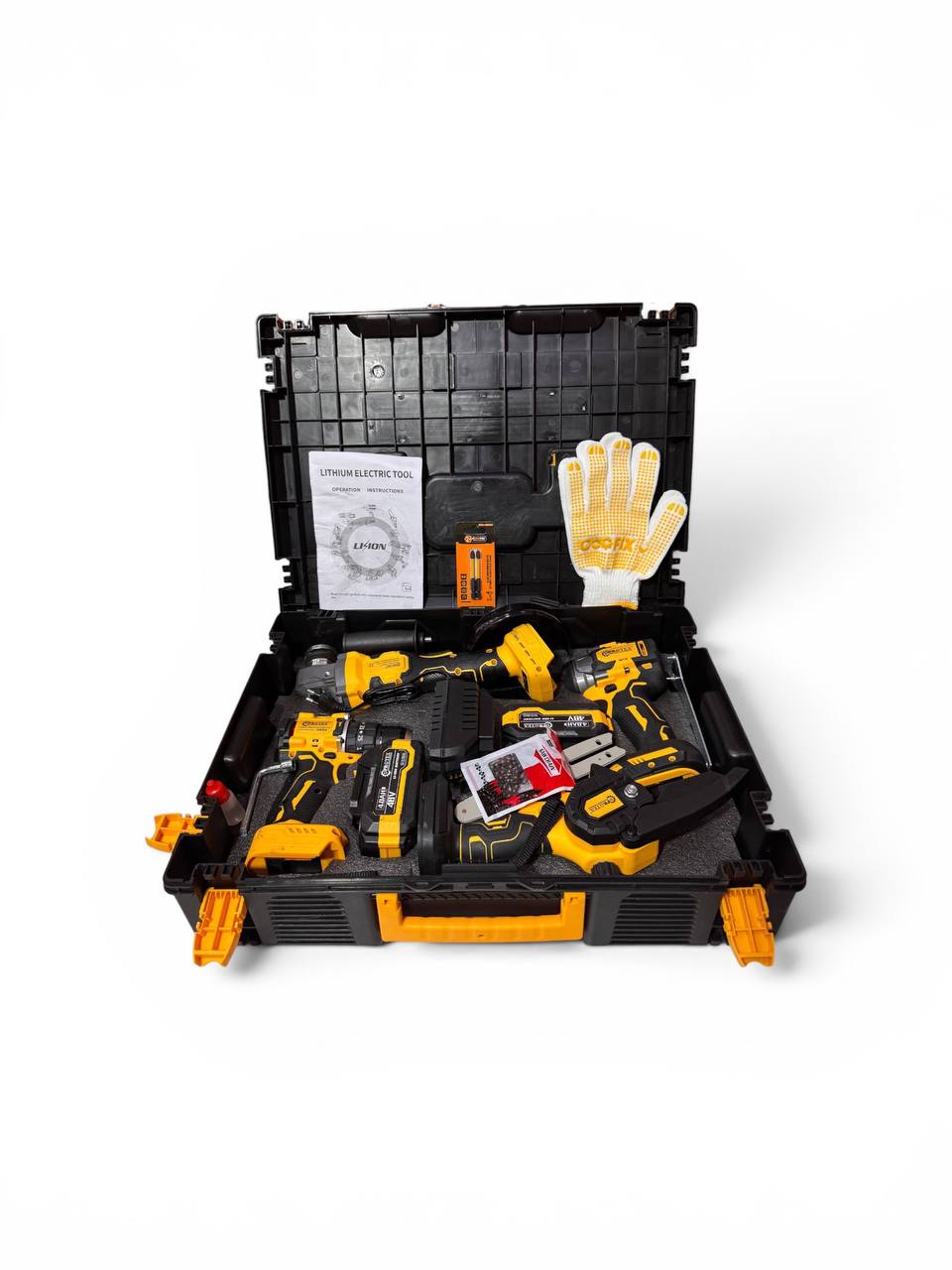 PROTEX 4 in 1 48V Akkumulyatorli Professional Asboblar To‘plami