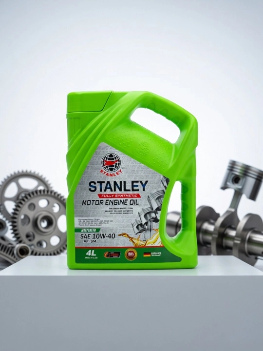 Toʻliq sintetik motor moyi STANLEY Molybdenum 10W-40, 4L - 