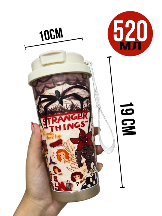 500 ml termo stakan, qahva va choy uchun germetik termos krujka