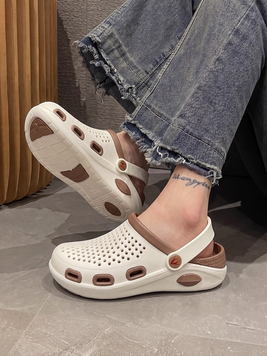 Ayollar uchun yengil EVA klog shippaklari Crocs uslubida