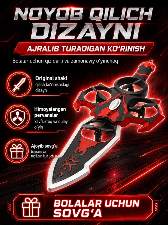 RC самолет дрон игрушка с подсветкой LED, радиоуправляемая игрушка для детей