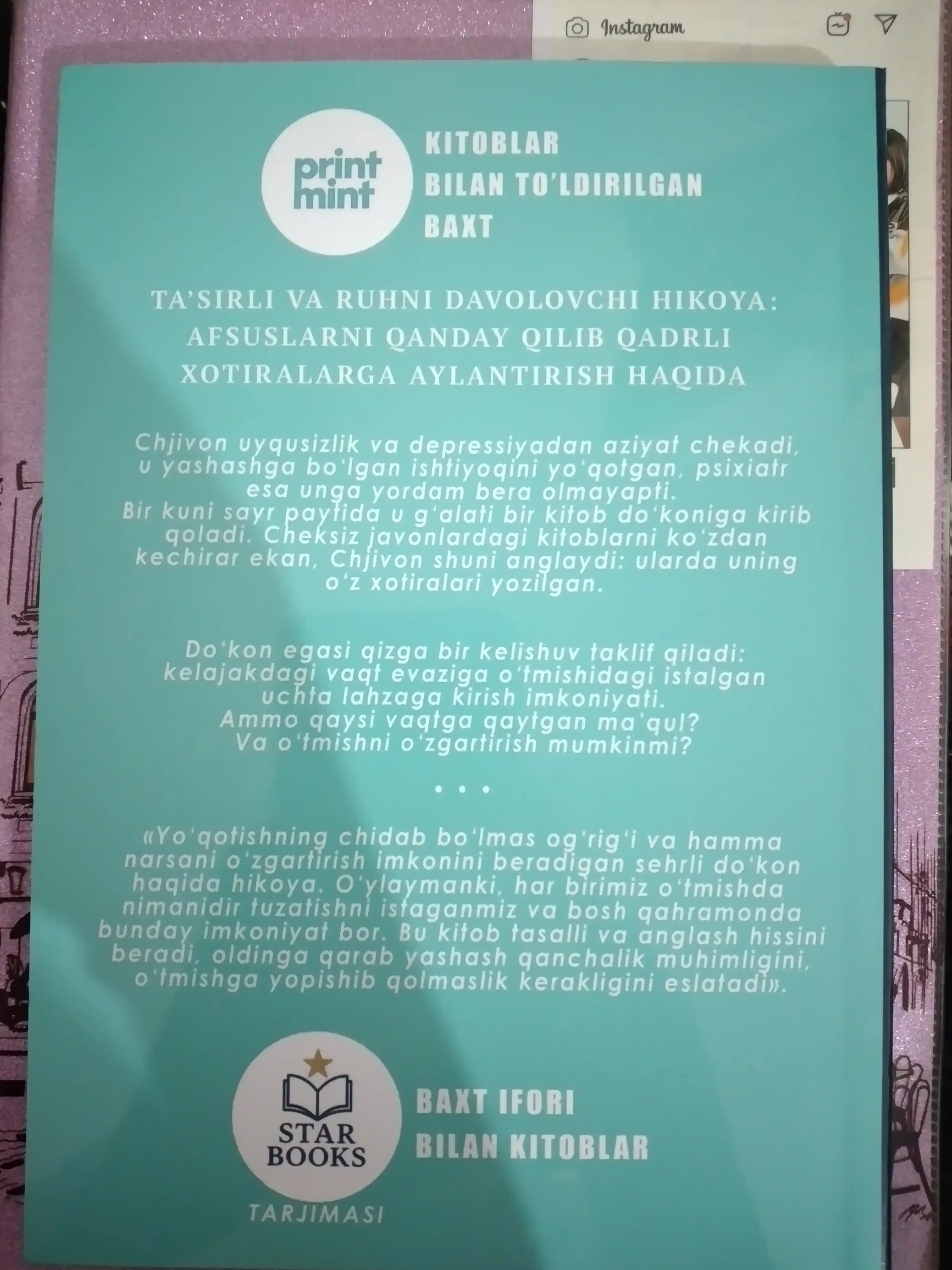 Xotiralar kitob do'koni