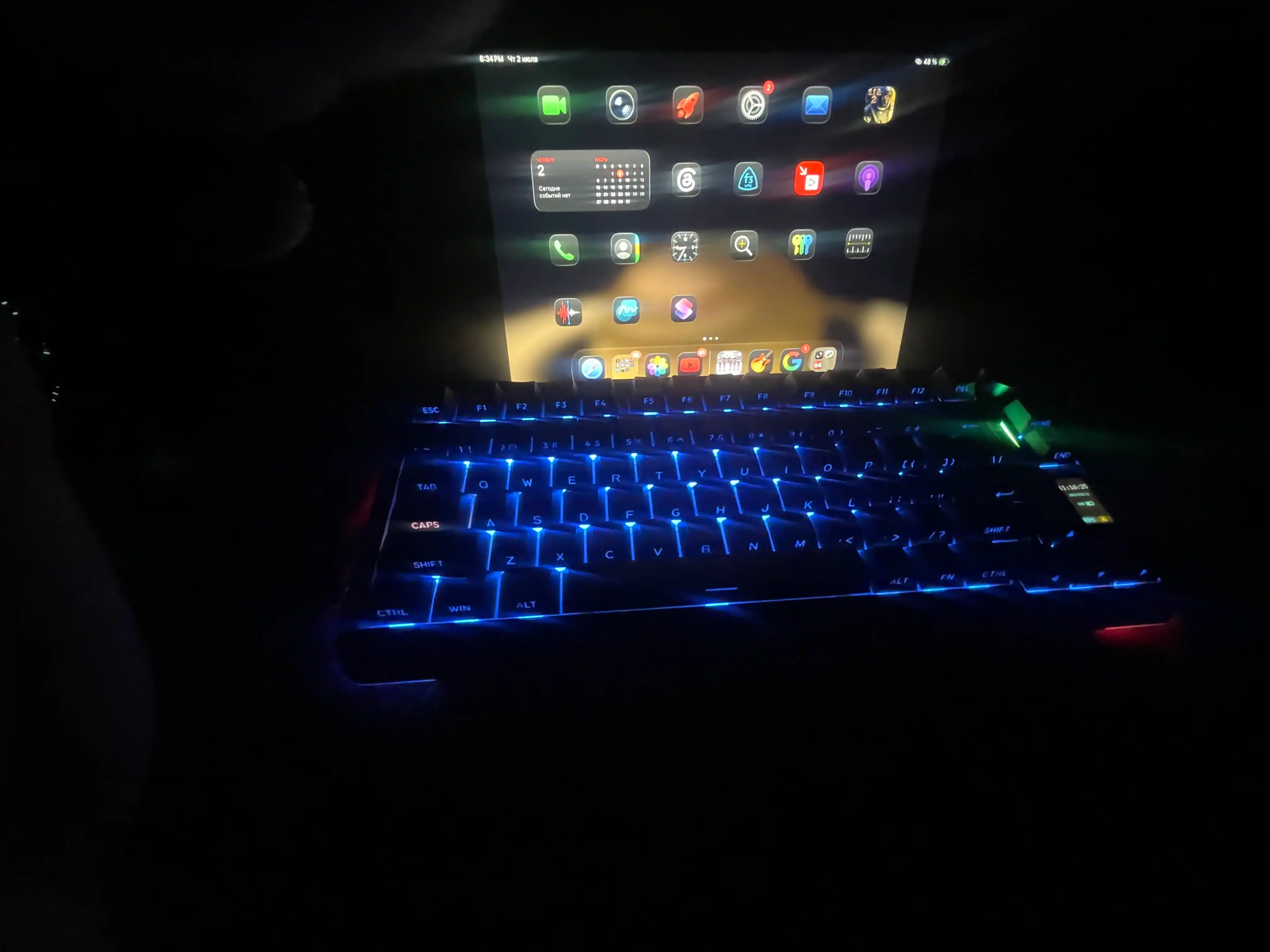 Simsiz shovqinsiz o‘yin sichqonchasi, 5 xil iMICE modeli, DPI 12800, RGB