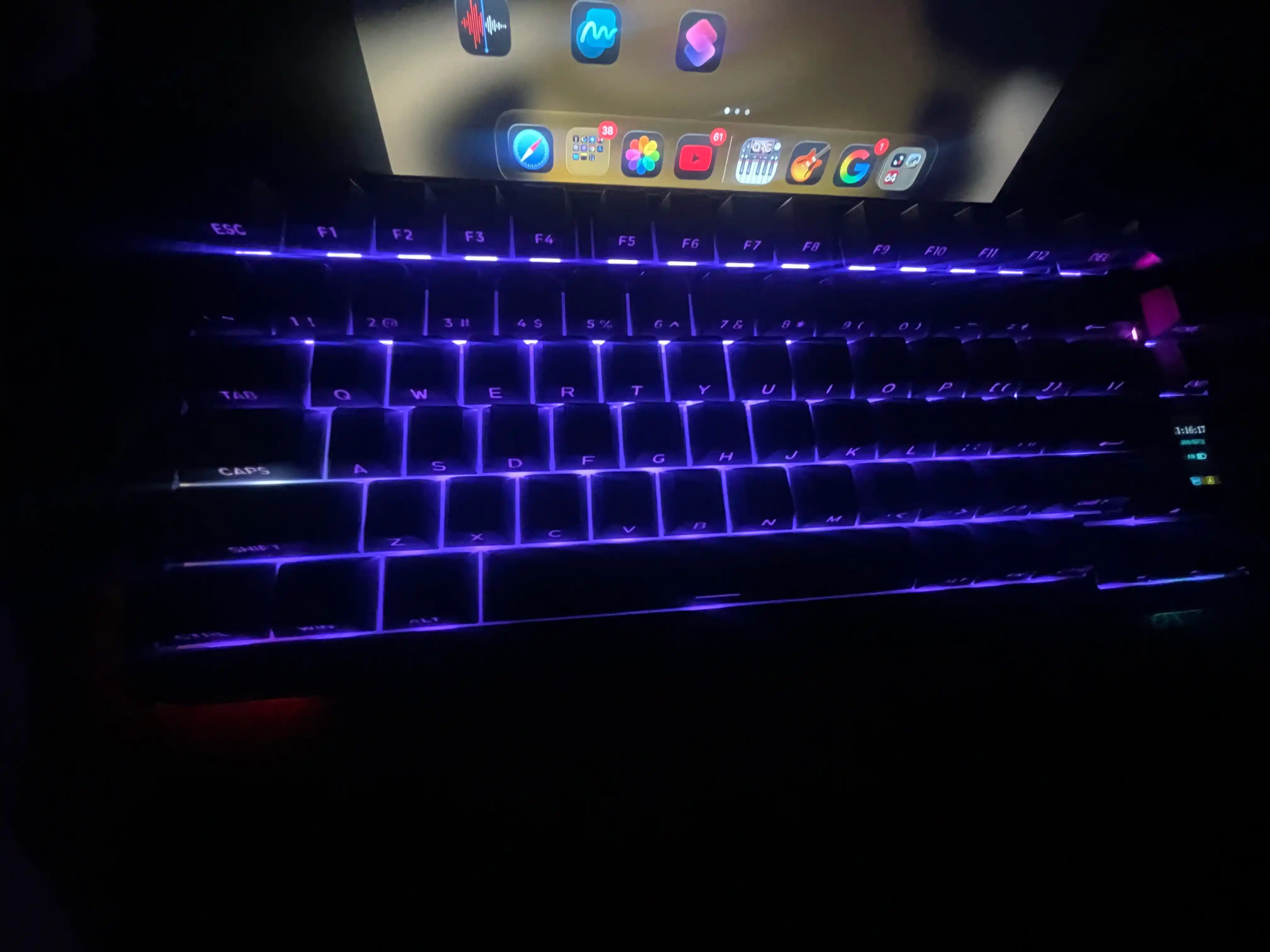 Simsiz shovqinsiz o‘yin sichqonchasi, 5 xil iMICE modeli, DPI 12800, RGB