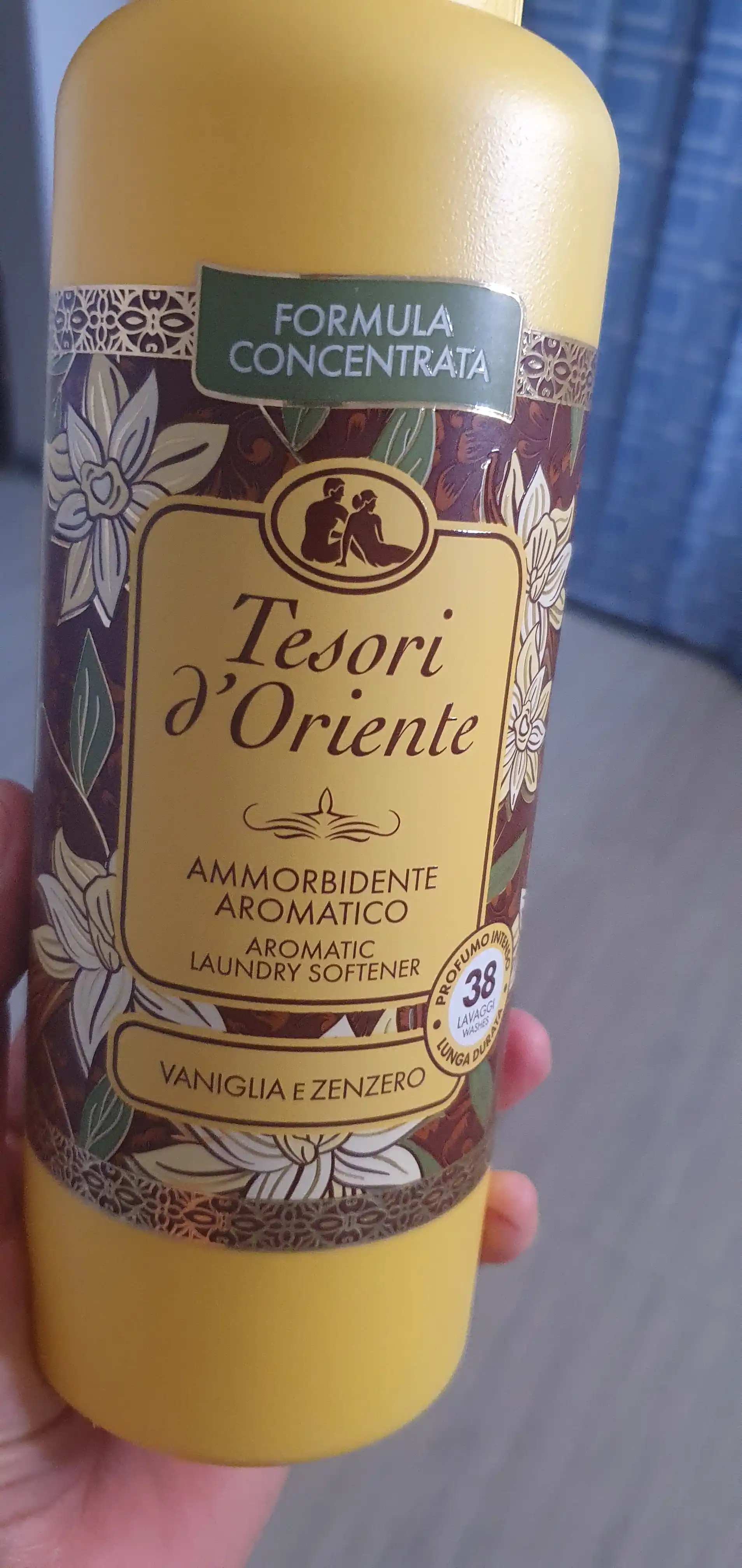 Кондиционер для белья TESORI D'ORIENTE VANIGLIA E ZENZERO 760мл