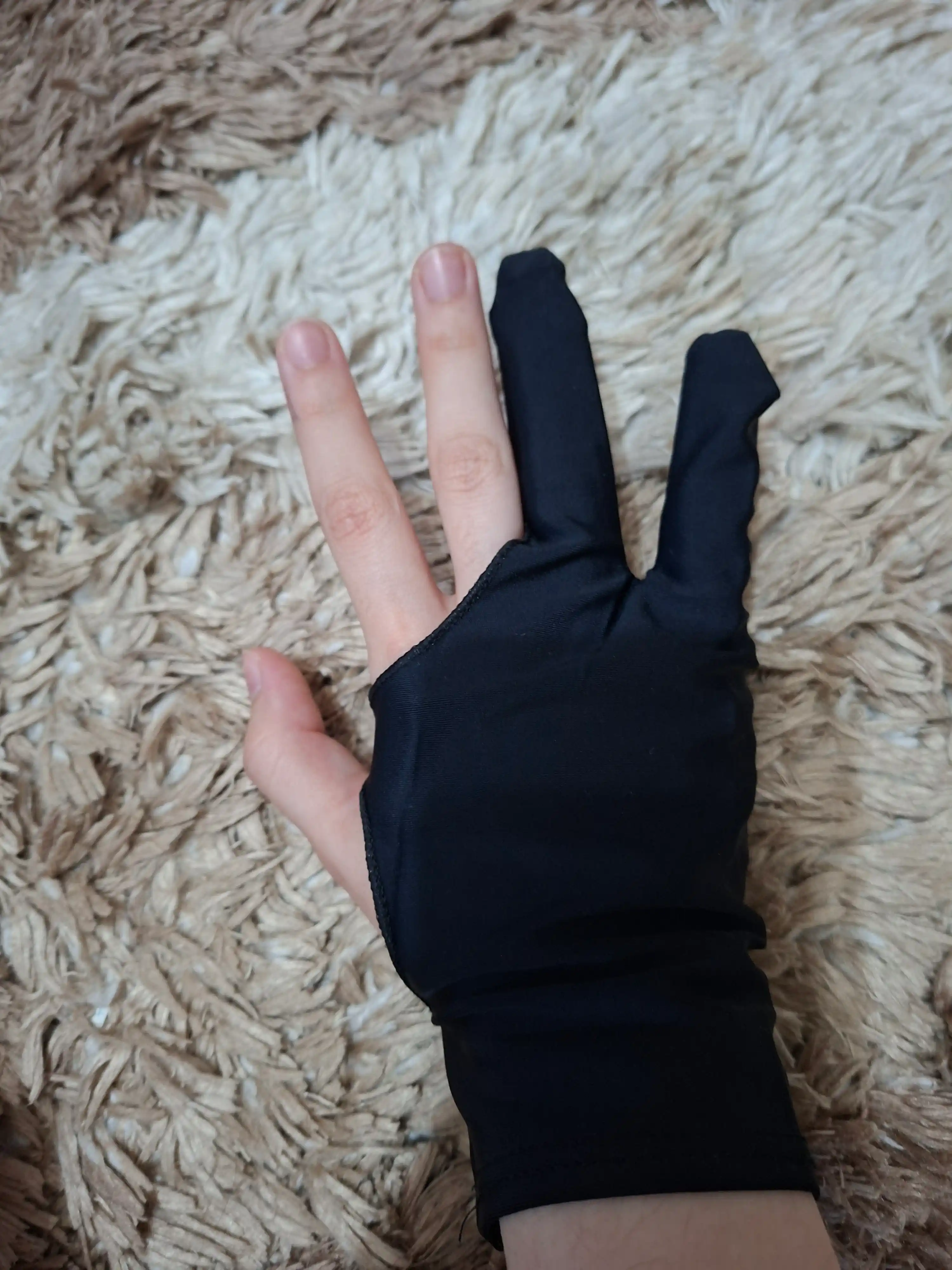 Rasm Chizish Uchun Antisensor Qo'lqop (Painting Gloves) Planshet va Qog'ozga, S O'lcham