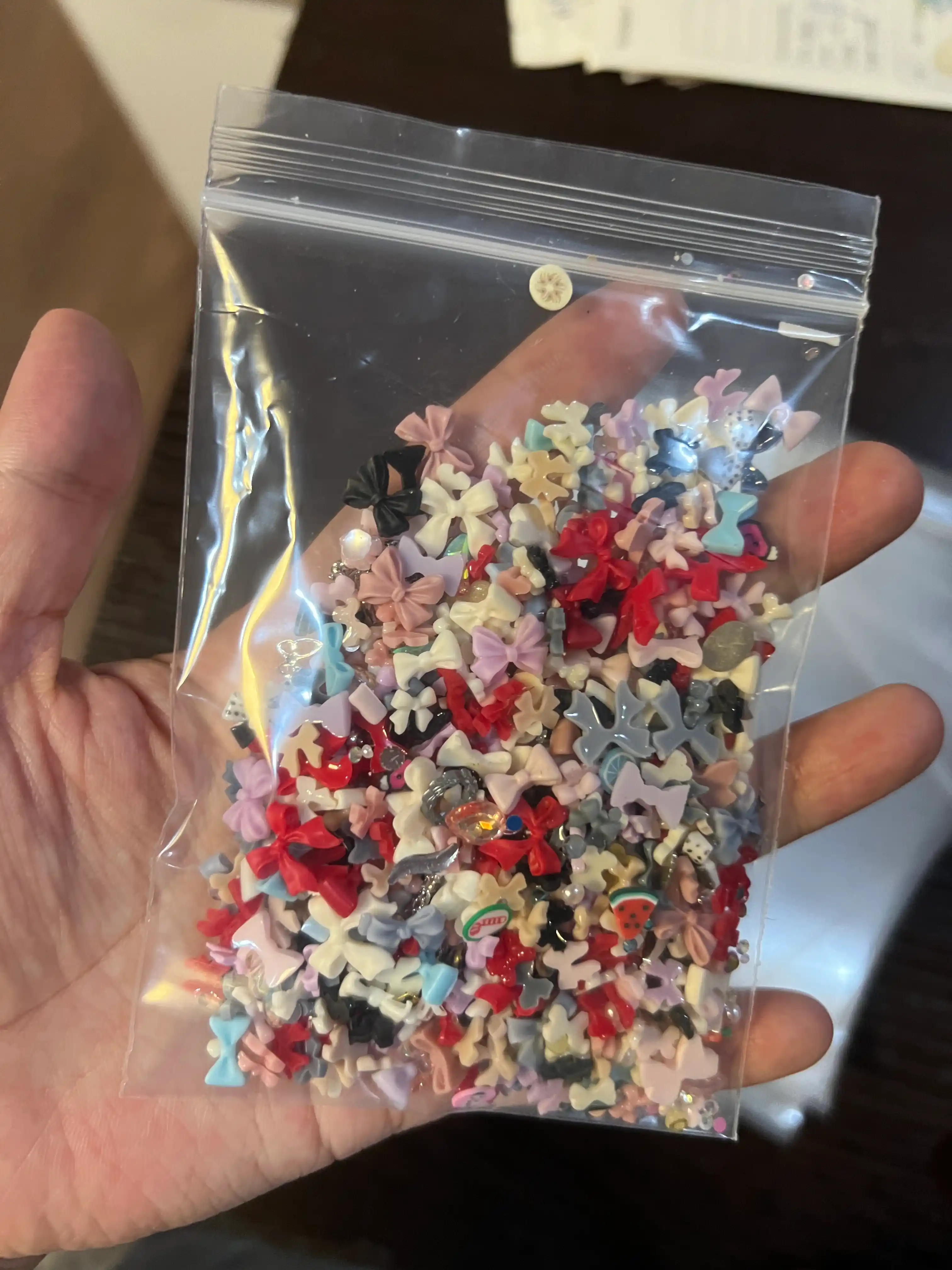 Zip-lock qadoq, aksesuarlar va mayda buyumlar uchun, 10 * 22 sm
