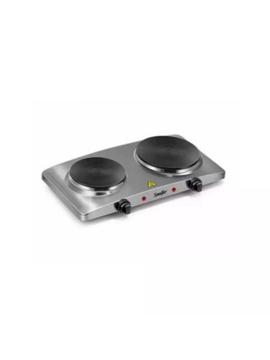 Elektr plita Sonifer SF-3072 — 2 cho‘yan qizitkichli, kuchli, energiya tejamkor