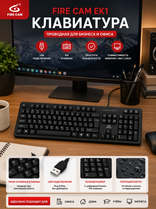 Механическая игровая клавиатура - 