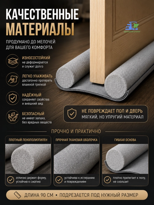 Уплотнитель шумоизоляция звукоизоляция для дверей.