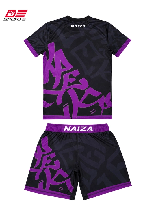NAIZA sport to‘plami, futbolka va shortik MMA, fitnes va treninglar uchun