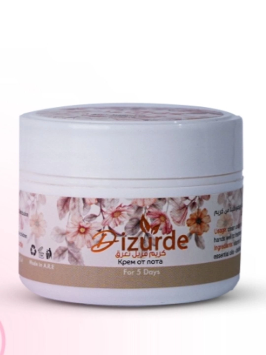 Xushbo'y dezodorant-antiperspirant krem ​​Dizurd, terga qarshi krem dizurde qo ltiq istiga