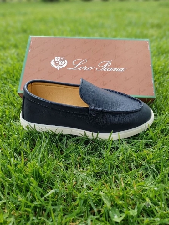 Лоферы для мальчиков Loro Piana размеры 35-39, мокасины из натуральной кожи