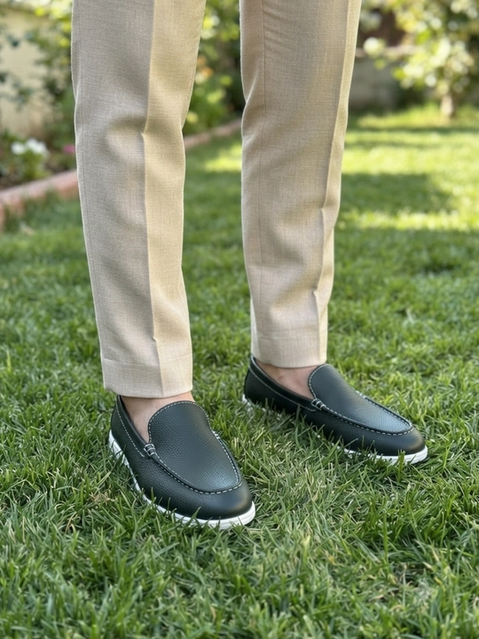 Лоферы для мальчиков Loro Piana размеры 35-39, мокасины из натуральной кожи