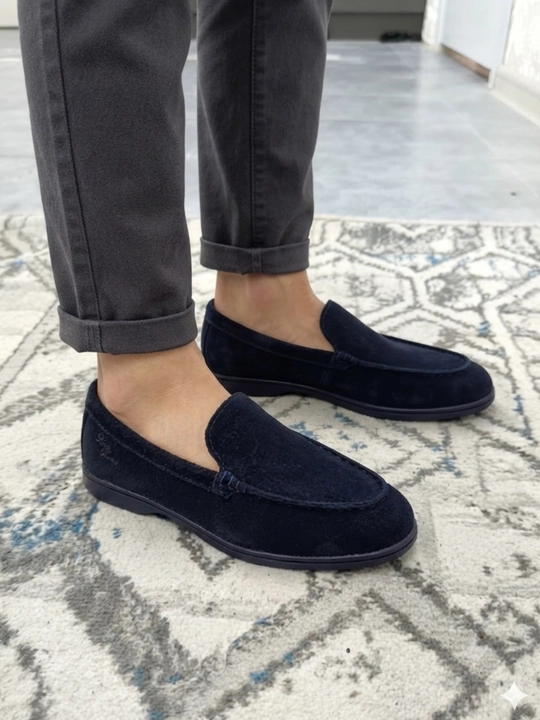 Лоферы для мальчиков Loro Piana размеры 35-39, мокасины из натуральной кожи