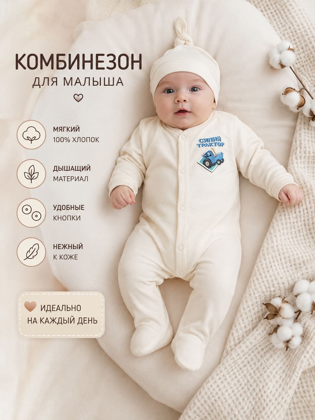 Бежевый