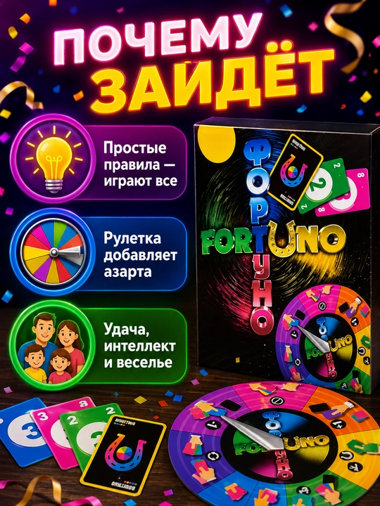 Kompaniya va bazm uchun stol kartochka o'yini 16+