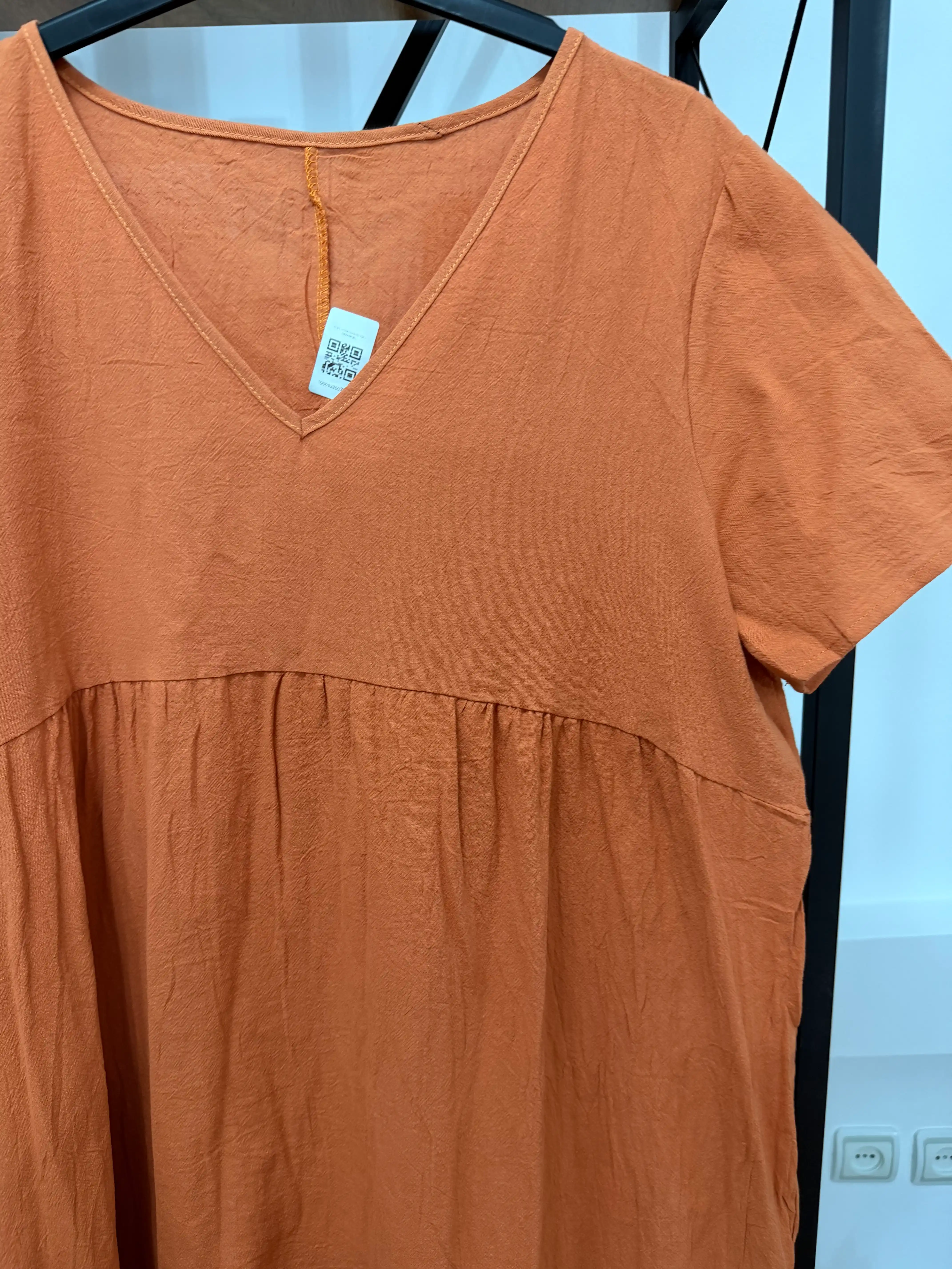 Платье женское летнее, 100% хлопок, больших размеров - Elly Fashion