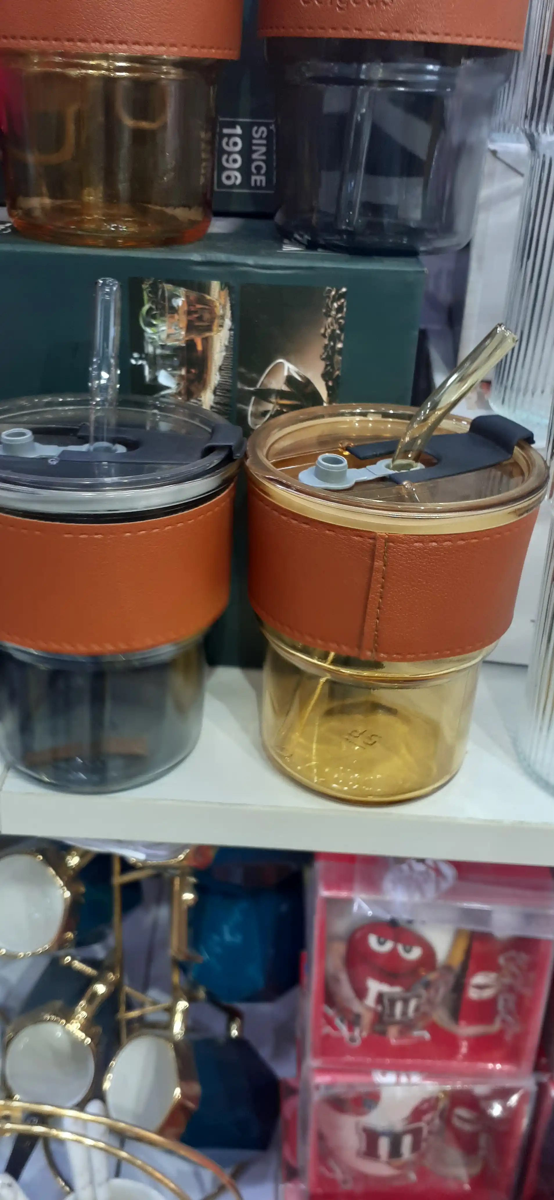 Trubochkali bokal, shisha charm belbog'li, trubochka bakal,issiqqa chidamli
