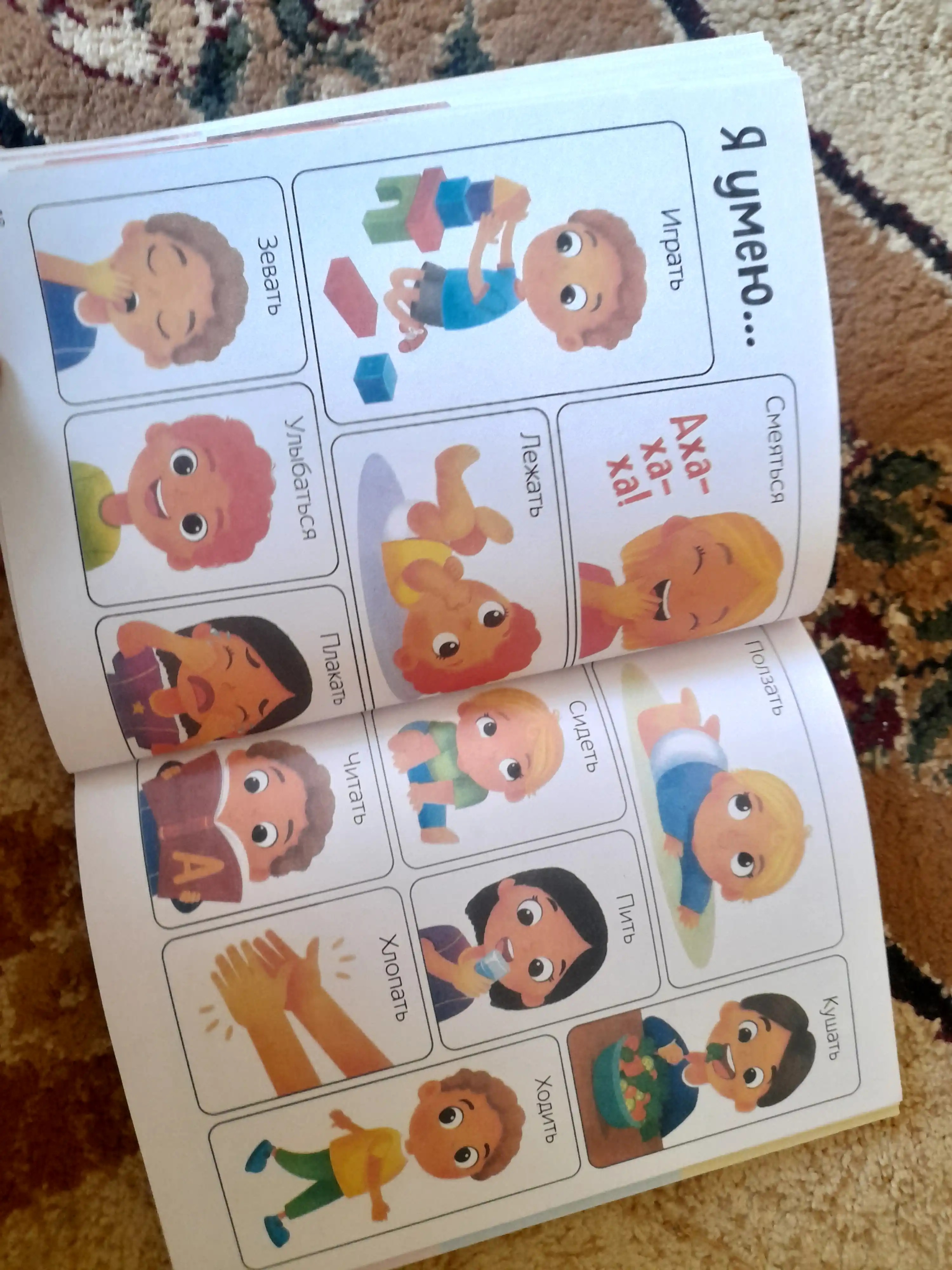 Bolalar uchun rasmali lug'at: Ilk 500 so'z, 80 bet, qattiq muqova, rivojlantiruvchi kitob