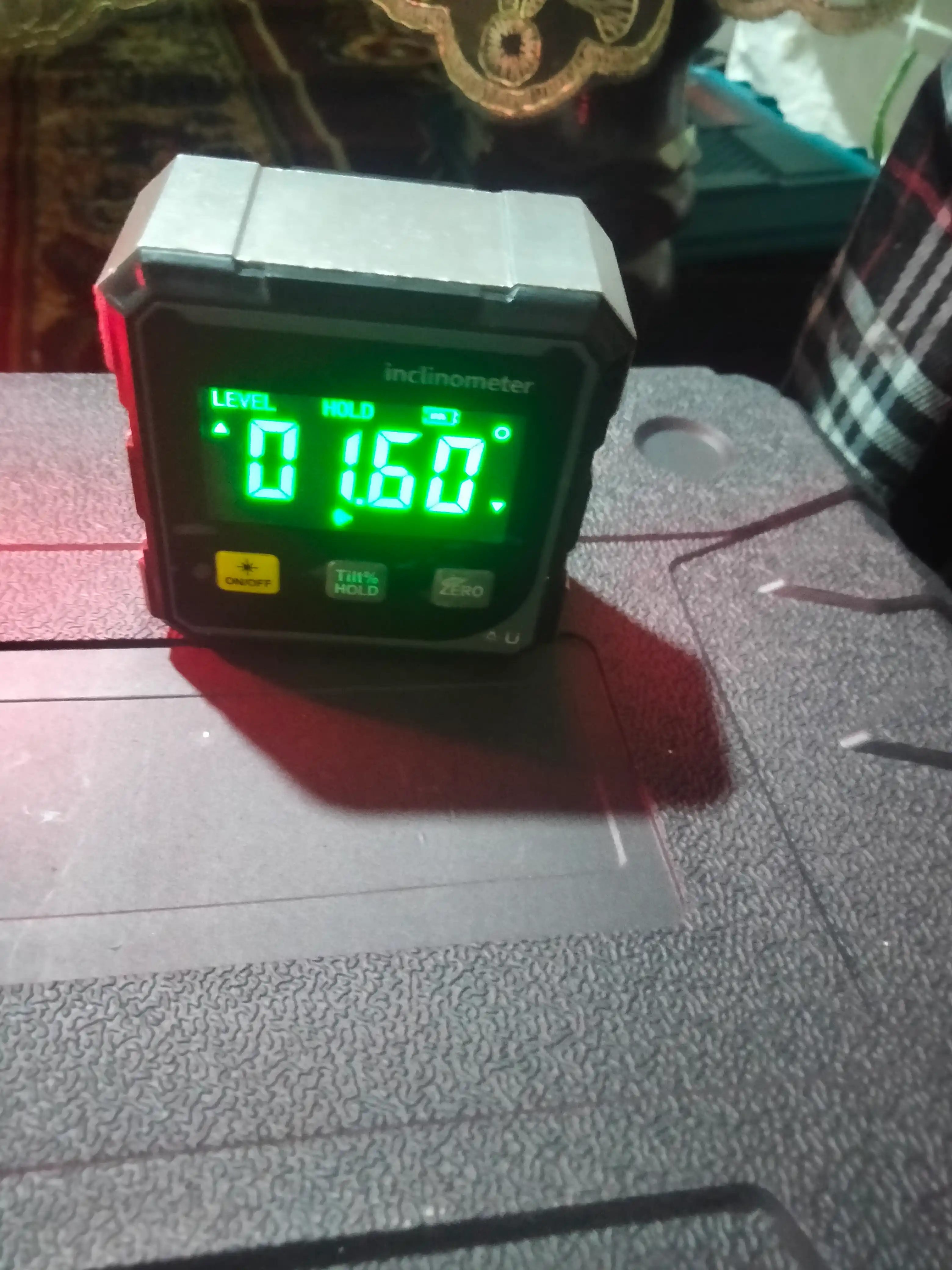 Raqamli elektron daraja magnitli, qurilish burchak o‘lchagich instrument