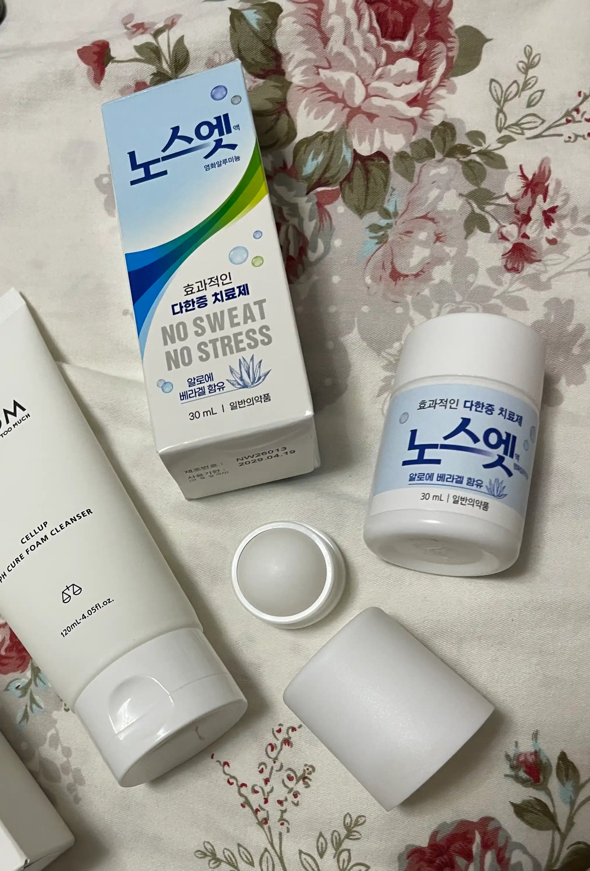 Корейский дезодорант No Sweat No Stress, против избыточного потоотделения, 30 мл